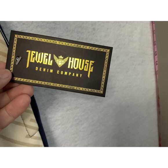 Jewel House Pants Mens 4XL Blue Colorblock Joggers Sweatpants 100% Polyester - Picture 3 of 11